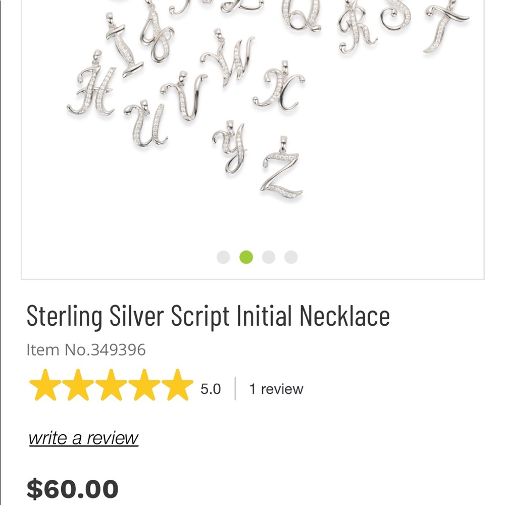 Sterling Silver Necklace From Things Remembered - image 2